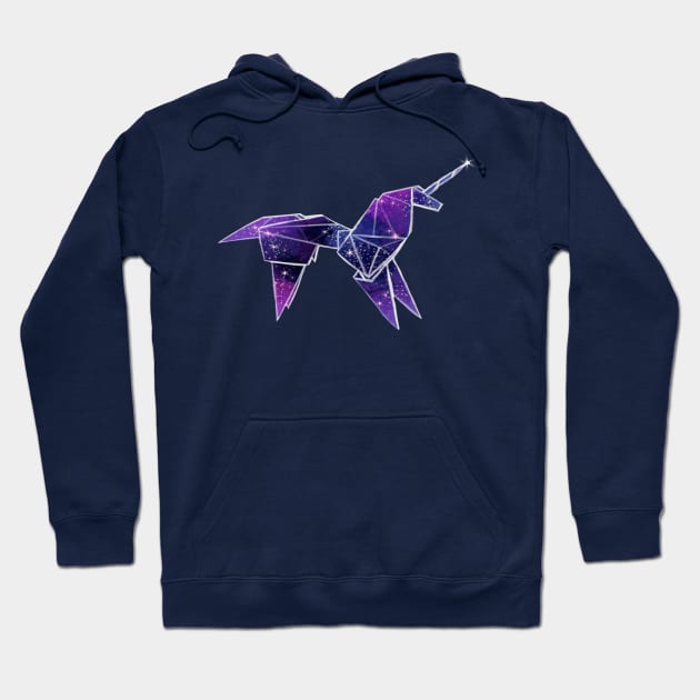 Origami Unicorn Hoodie by ProfessorBees